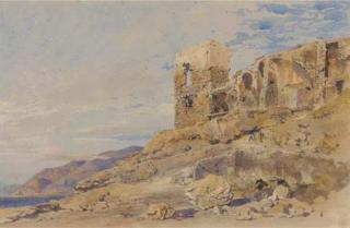Thomas Hartley Cromek, A.N.W.S. - View of the Hercules, Egypt