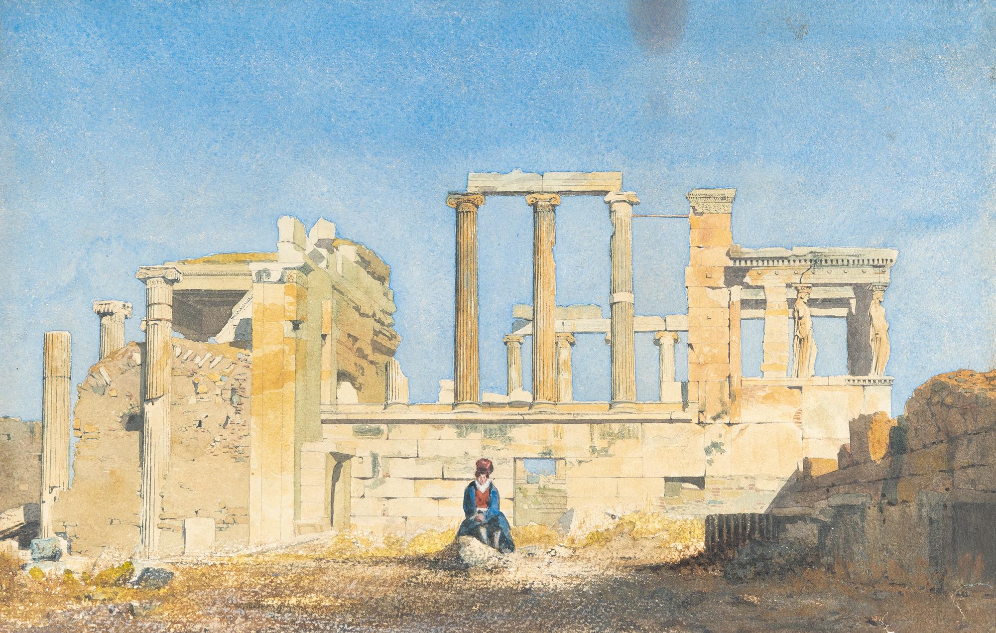 Thomas Hartley Cromek - Das Erechtheion auf der Akropolis