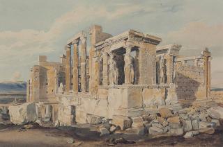 Thomas Hartley Cromek - The Erectheion, Acropolis, Athens