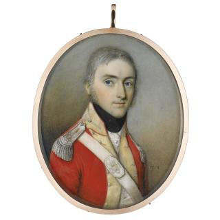 Thomas Hazlehurst - Portrait Of An Officer