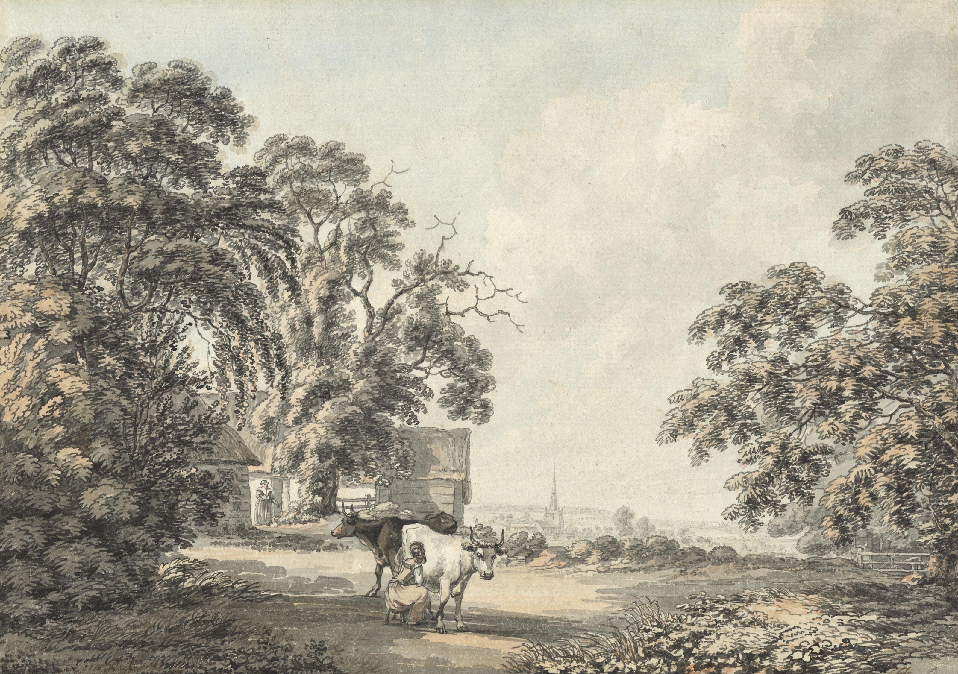 Thomas Hearne - The Milkmaid