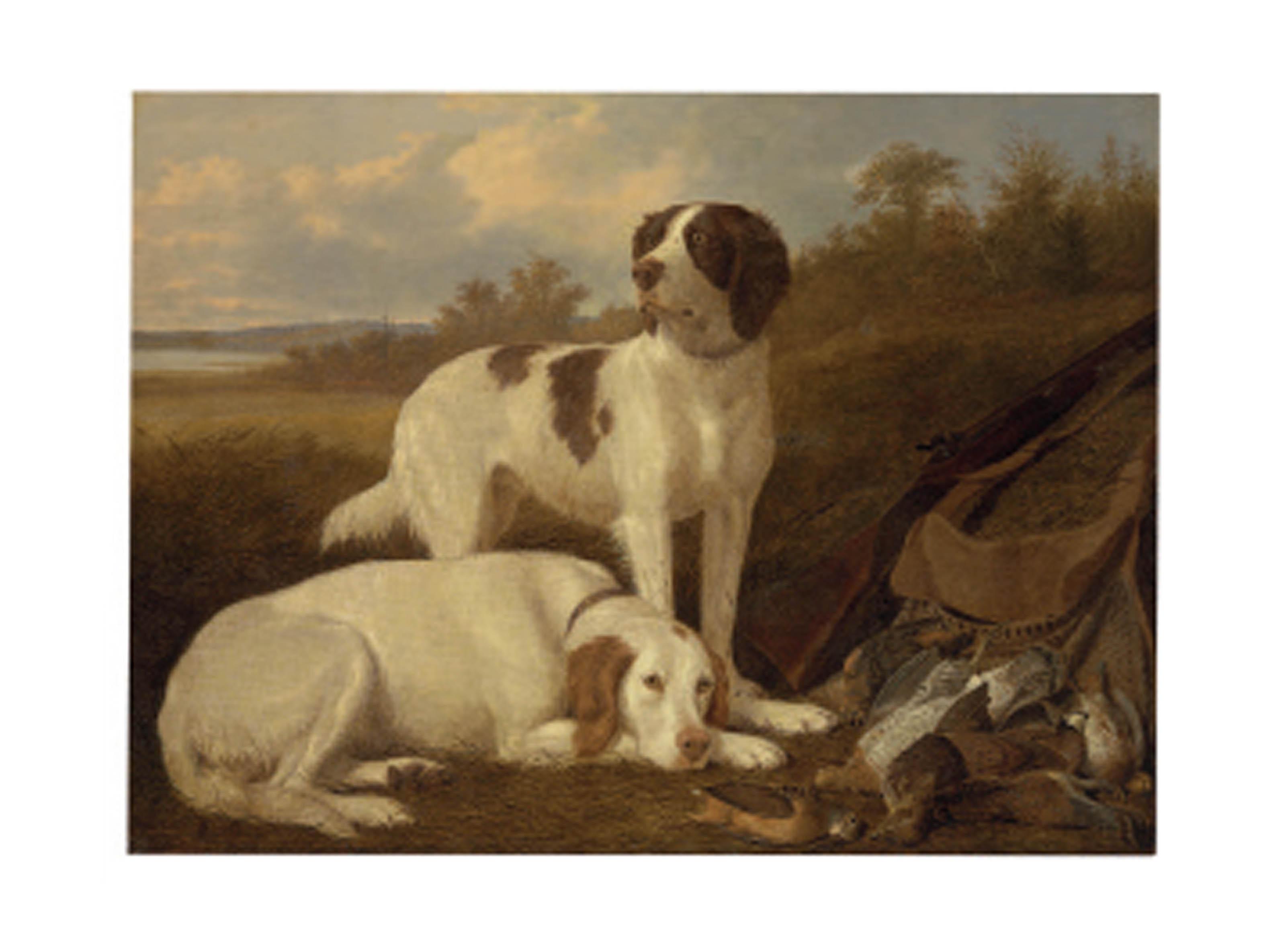 Thomas Hewes Hinckley - Setters at Rest