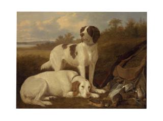 Thomas Hewes Hinckley - Setters at Rest