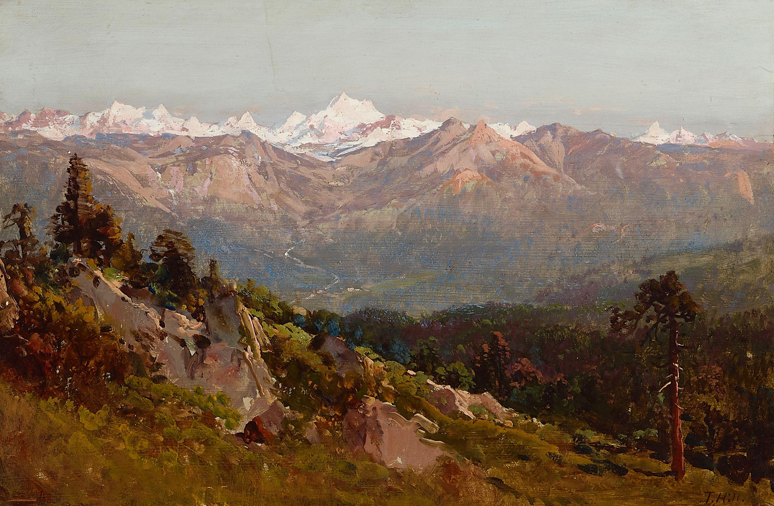 Thomas Hill - Across the Valley