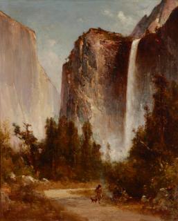 Thomas Hill - Bridal Veil Falls in Yosemite