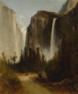 Thomas Hill - Bridal Veil Falls, Yosemite
