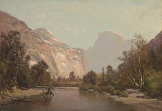 Thomas Hill - Royal Arches And Domes Of Yosemite