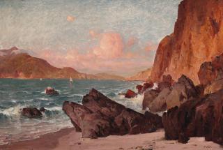 Thomas Hill - The Golden Gate from Point Lobos