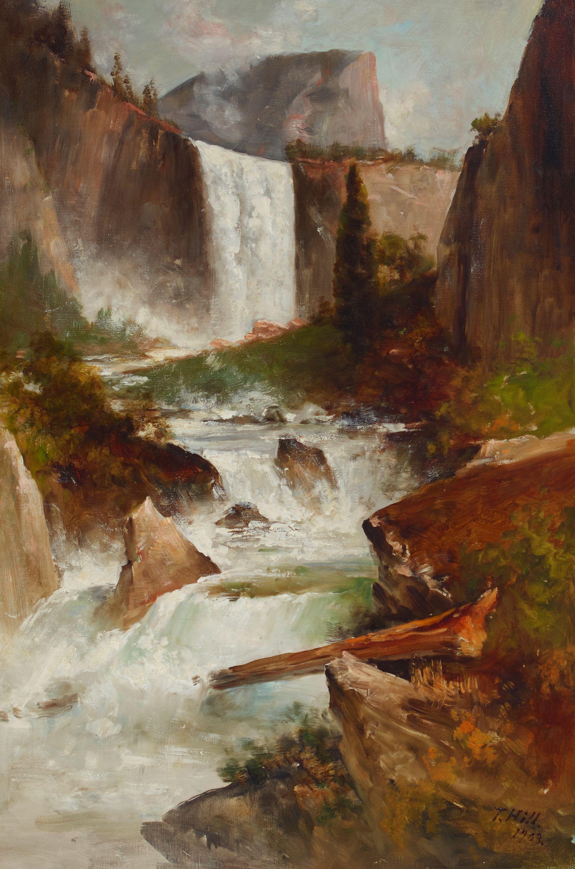 Thomas Hill - Vernal Falls, Yosemite