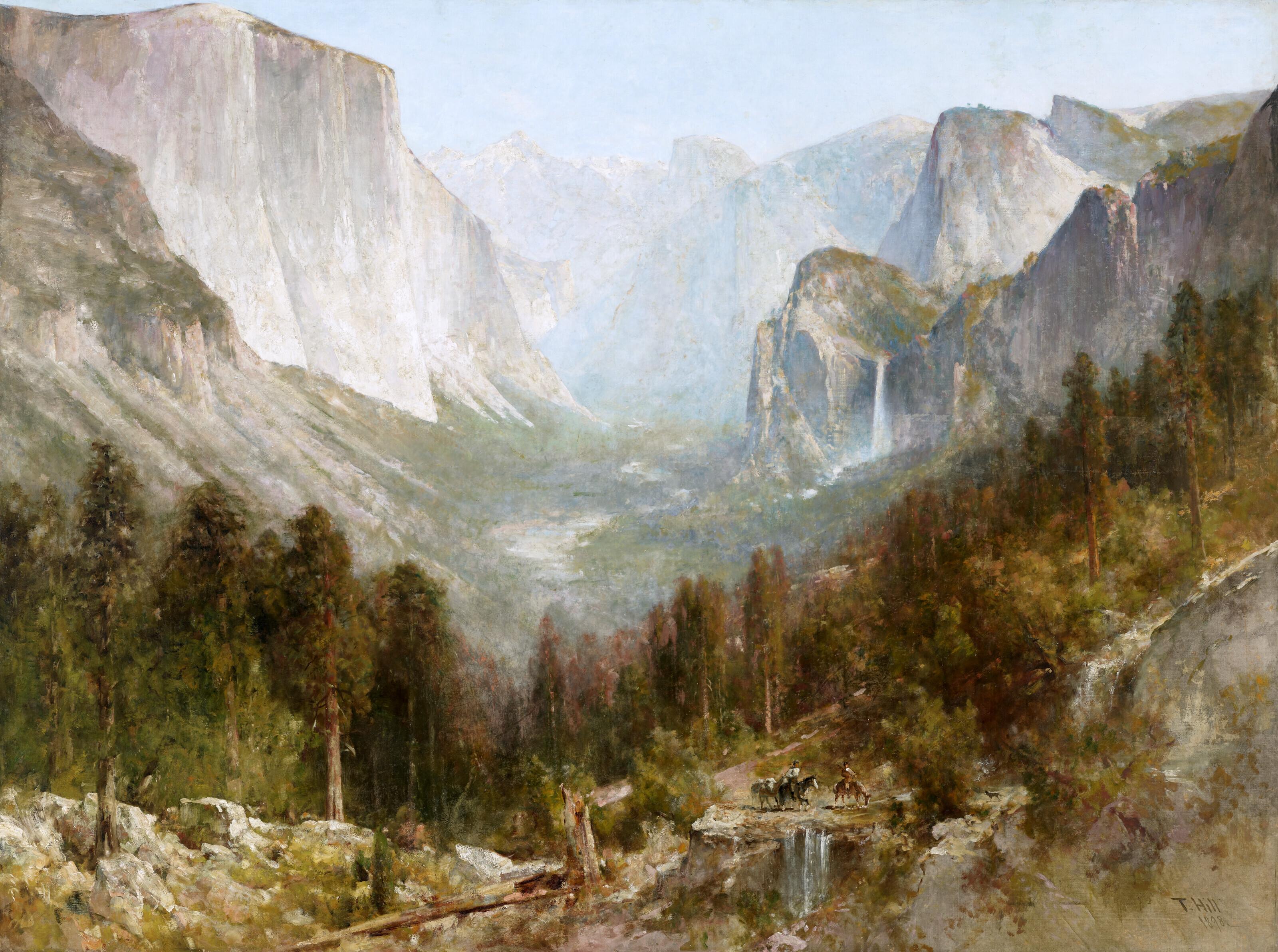 Thomas Hill - Yosemite Valley