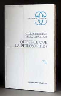 Thomas Hirschhorn - Gilles Deleuze, Felix Guattari - \'Qu\'est-ce que la Philosophie?\' (Edition texte Zur Kunst)