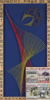 Thomas Hirschhorn - Nail and Wire (Front Page III)