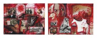 Thomas Hirschhorn - Red Serie (Love Hate)