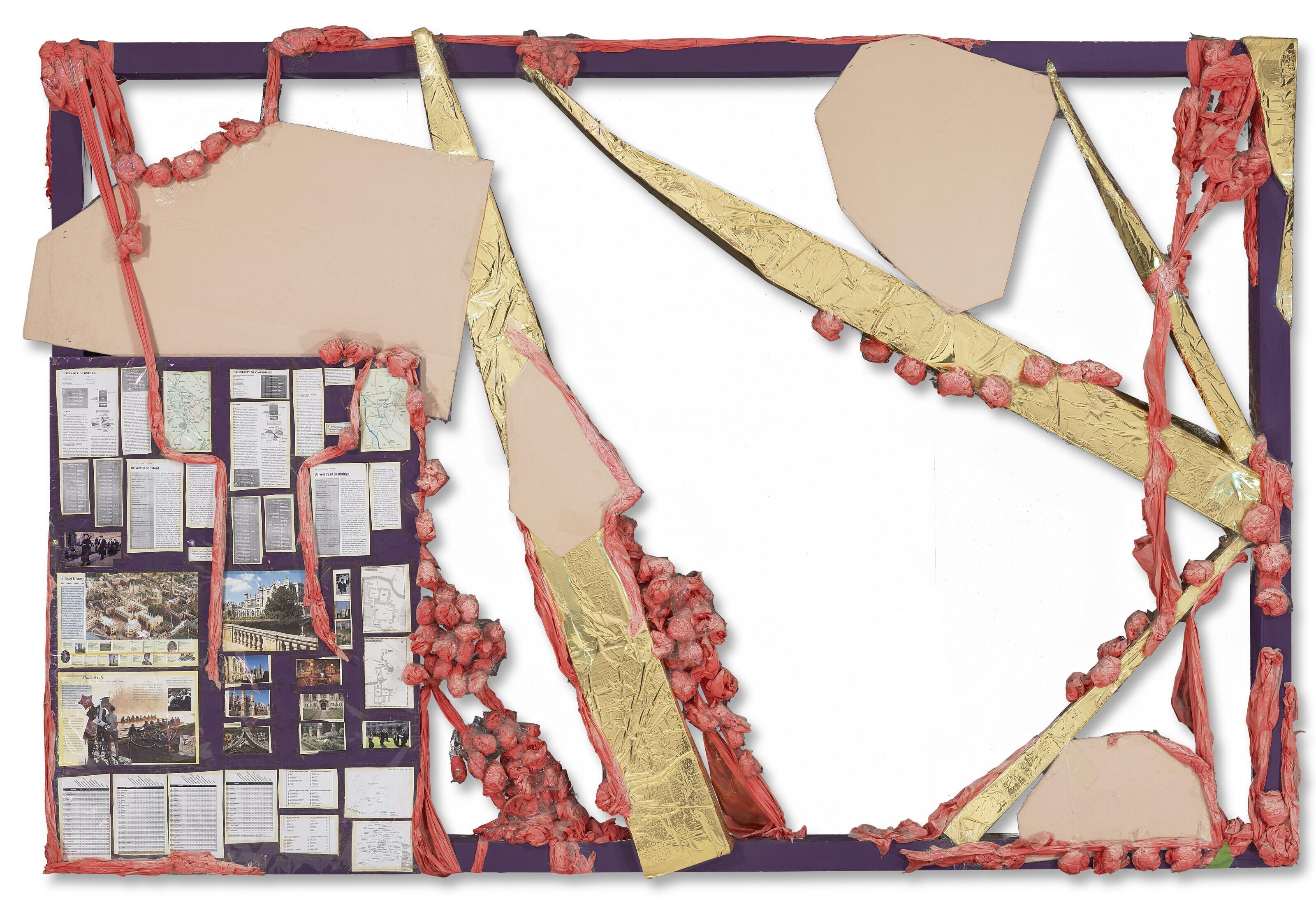 Thomas Hirschhorn - Relief Abstract: Oxford & Cambridge