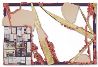 Thomas Hirschhorn - Relief Abstract: Oxford & Cambridge