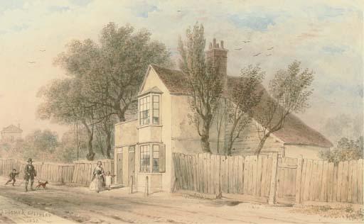 Thomas Hosmer Shepherd - Roseland Cottage, Cromwell Lane, South Kensington