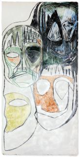 Thomas Houseago - Berlin Panel (There Is A Crack In Everything)