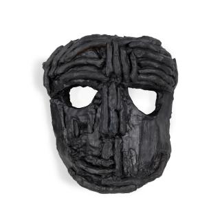 Thomas Houseago - Bronze Wall Mask I, 2009