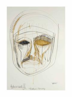 Thomas Houseago - Face Drawing
