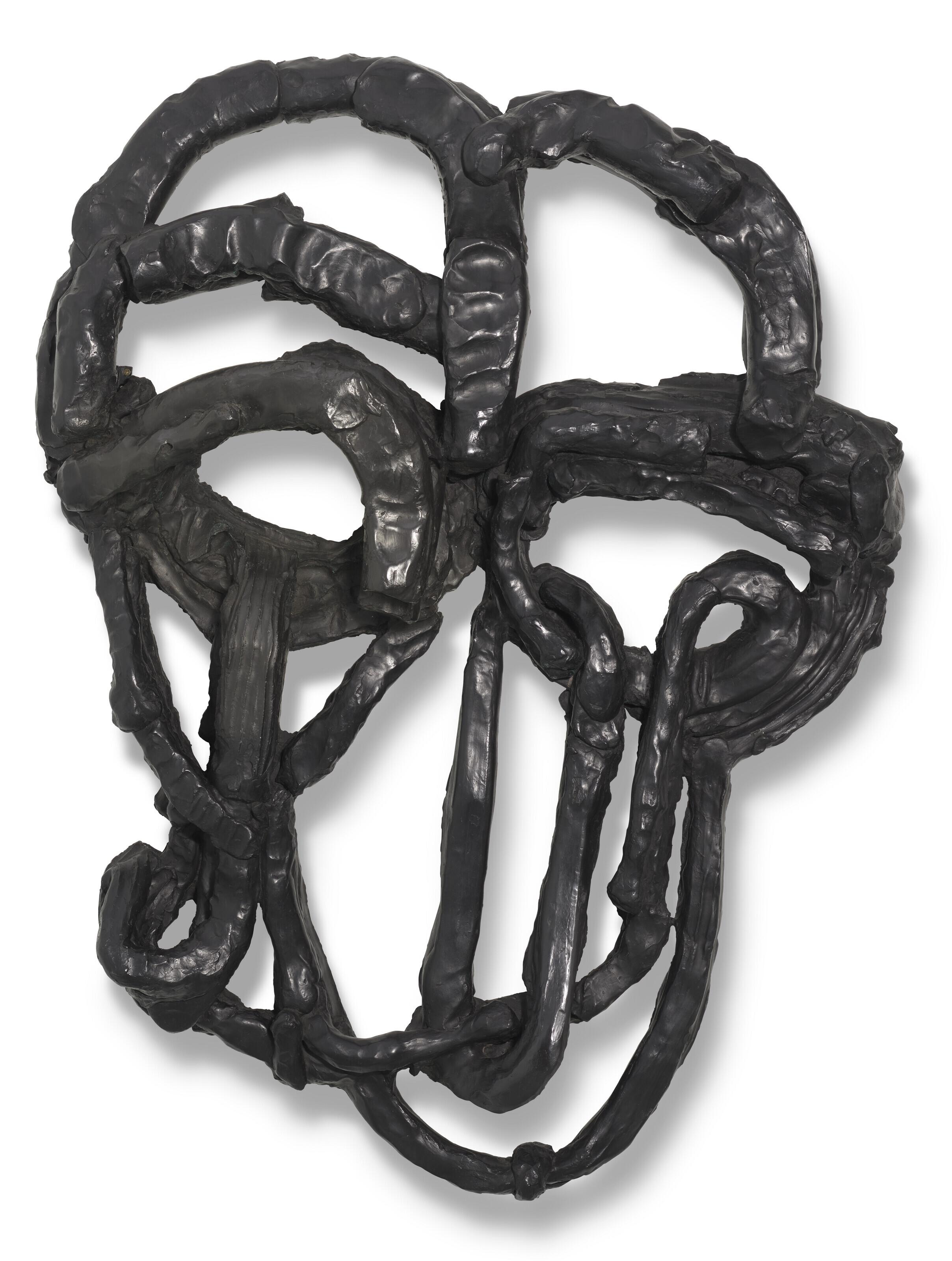 Thomas Houseago - Monumental Face Mask (In Movement) II