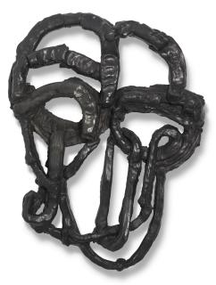 Thomas Houseago - Monumental Face Mask (In Movement) II