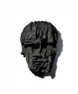 Thomas Houseago - Portrait (Earth Mask)