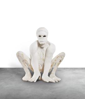 Thomas Houseago - Squatting Man