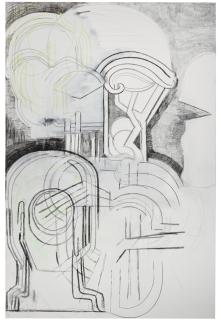 Thomas Houseago - Yet To Be Titled (Invisible Masks Canvas)