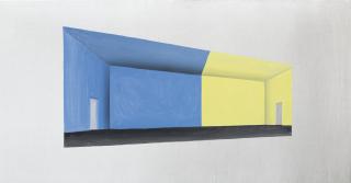 Thomas Huber - Wandgemälde, 1996