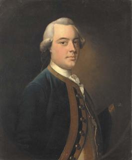 Thomas Hudson - Portrait of a Naval Officer, traditionally identified as Sir George Pocock (1706-1792)