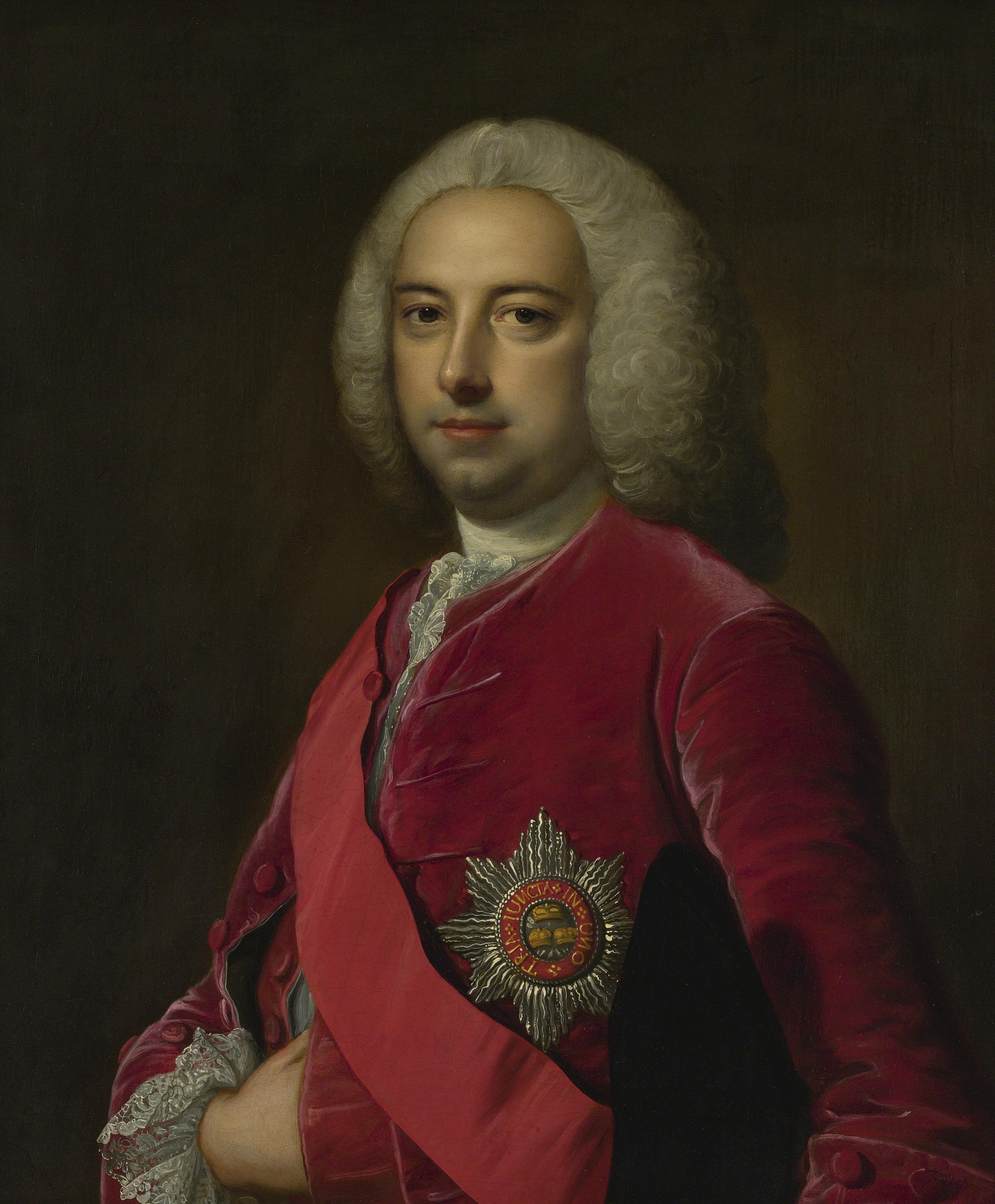 Thomas Hudson - Portrait Of Sir Edward Walpole (Later Second Earl Of Orford)