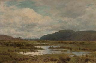 Thomas Huson, R.I., R.P.E. - Showery autumn weather