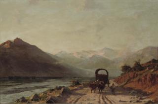 Thomas Jacques Somerscales - Morning in the Valley of Aconcagua, Chile