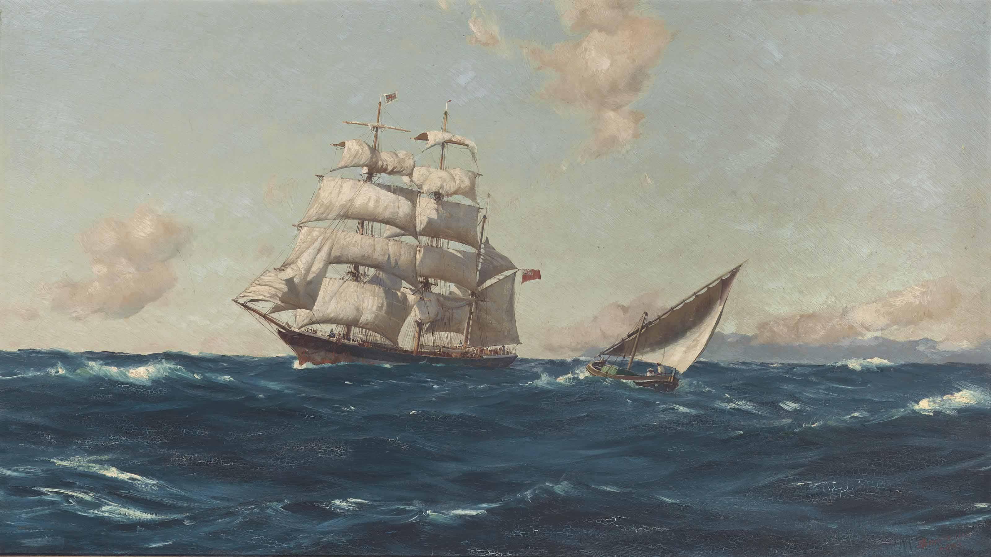 Thomas Jacques Somerscales - Off the Azores