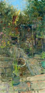 Thomas John Coates - Garden Path at Home