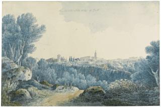 Thomas Jones - The Villa Of Maecenas And The Villa D’Este, Tivoli