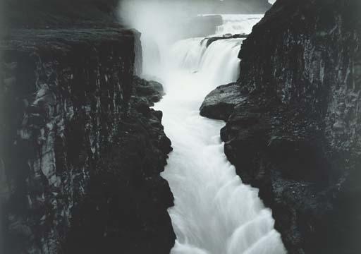 Thomas Joshua Cooper - A Premonitional Work, No. 1, Gullfoss (Golden Falls), Iceland, 1987