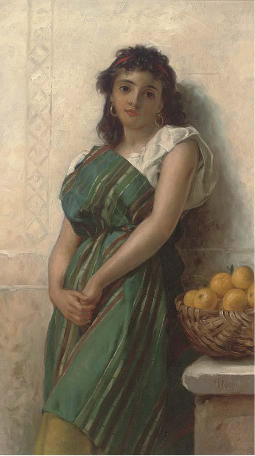 Thomas Kent Pelham - The young orange seller