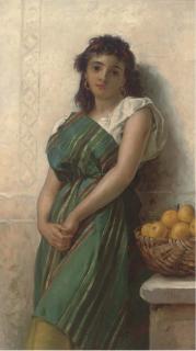 Thomas Kent Pelham - The young orange seller