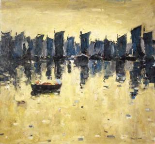 Thomas L. Hunt - Sails at Twilight