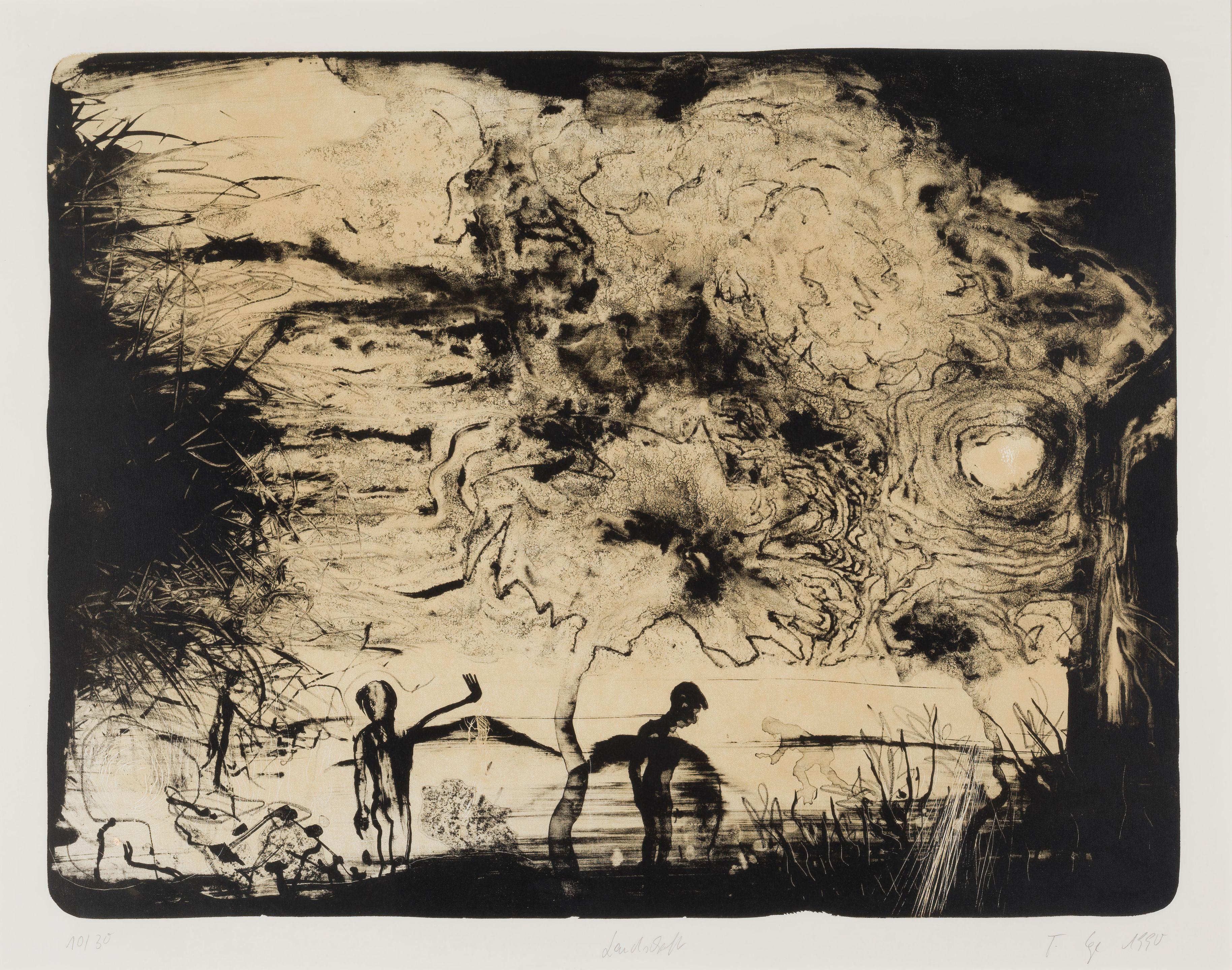 Thomas Lange - Landschaft, 1990