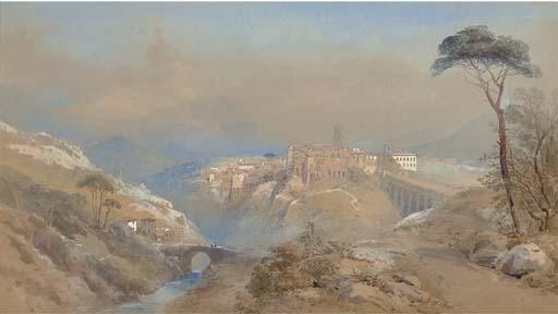 Thomas Leeson Rowbotham - Near Taormina, Sicily