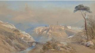 Thomas Leeson Rowbotham - Near Taormina, Sicily