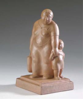 Thomas LoMedico - A mother and child