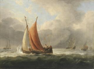 Thomas Luny - Coastal craft