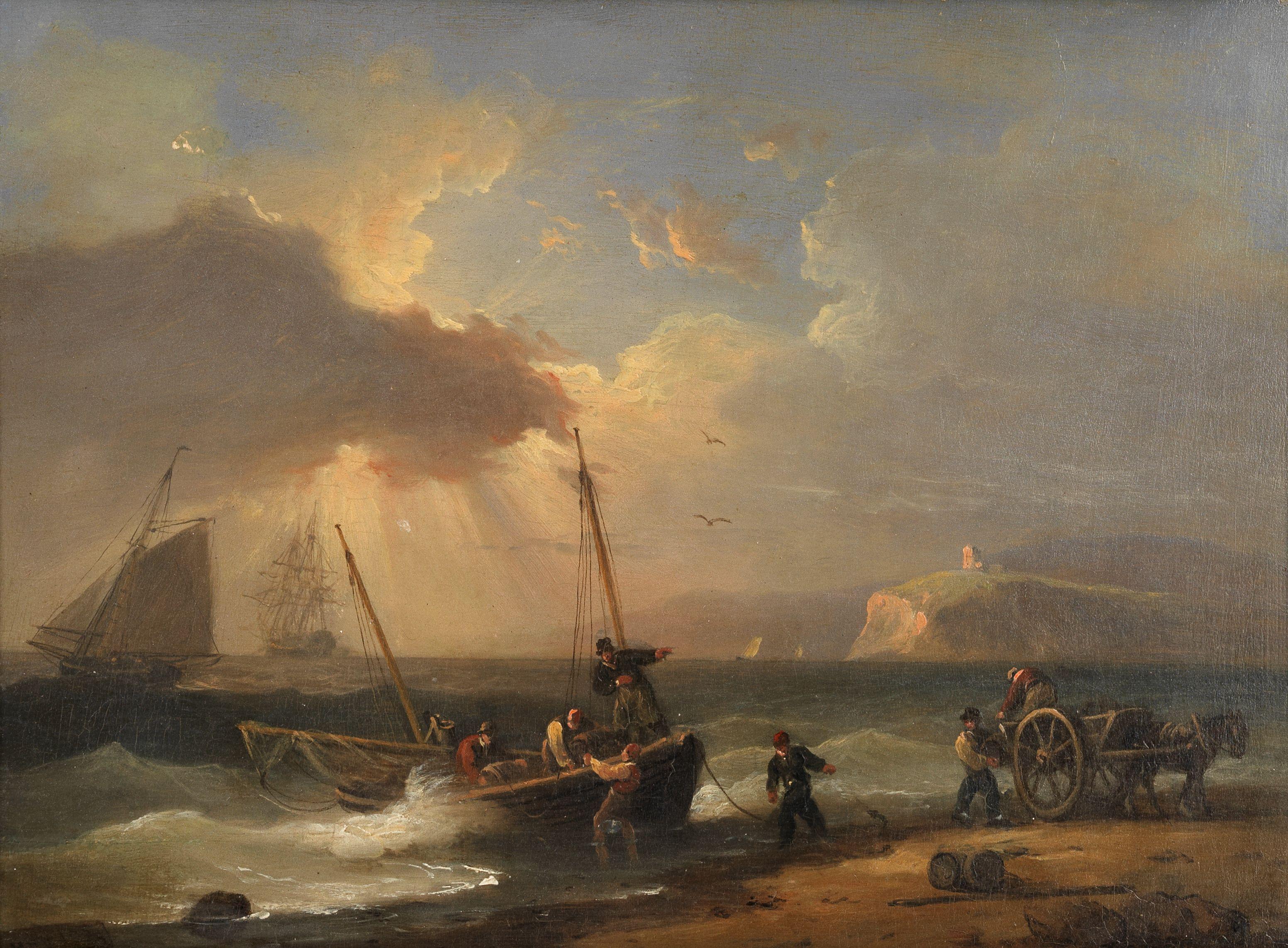 Thomas Luny - Coming ashore
