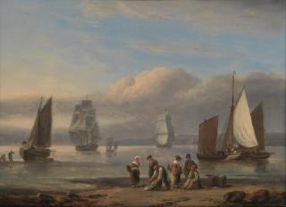 Thomas Luny - Sorting the catch