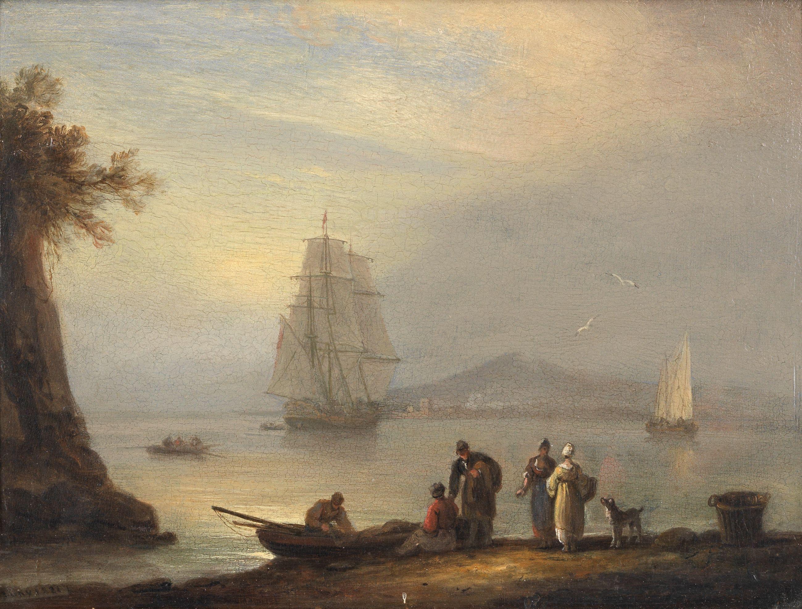 Thomas Luny - Sorting the day\'s catch