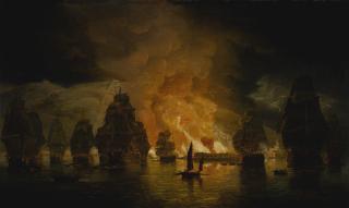 Thomas Luny - The Bombardment Of Algiers, 27 August 1816