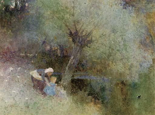 Thomas Mackay - First Steps By The River